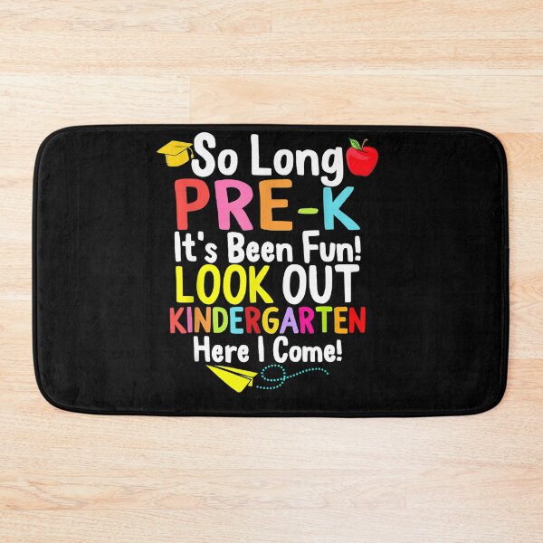 Item preview, So Long Pre-K Kindergarten Here I Come Graduation designed and sold by ElizabethxJime.