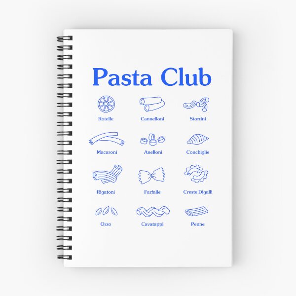 Item preview, Pasta Club - Pasta Varieties T-Shirt designed and sold by BanterKind.