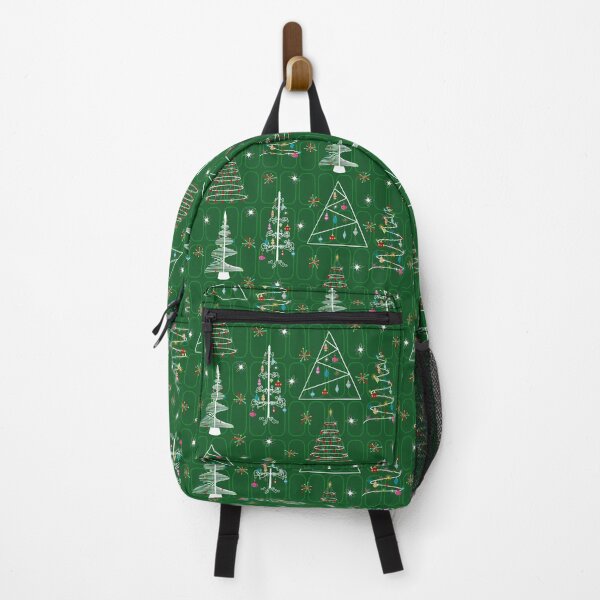 Item preview, Green - Retro Mid century Christmas Trees designed and sold by WickedRefined - Nicole Demereckis.