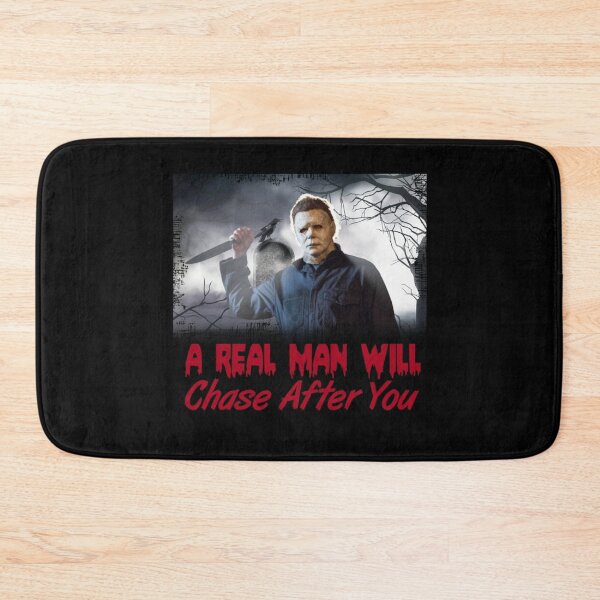 Item preview, Un vrai homme vous poursuivra Halloween designed and sold by RahimGandhic.