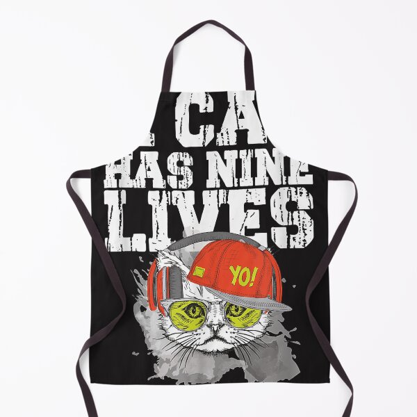 Item preview, a cat has nine lives  designed and sold by RUTHANNEFLORES.