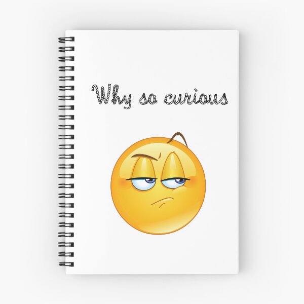 Item preview, why so curious funny emoji face, curious emoji face, world emoji day, funny emoji  designed and sold by mustafatolba16.