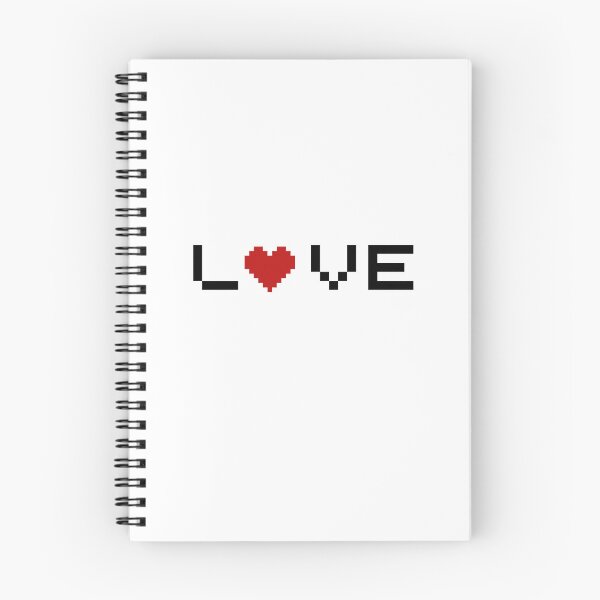 Aperçu de l'œuvre Coeur Rouge Amour Pixel Art créée et vendue par jingenuity.