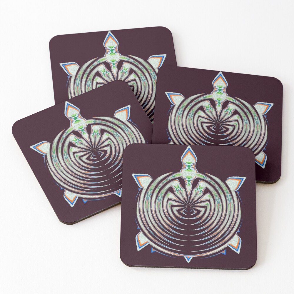 Item preview, Coasters (Set of 4) designed and sold by NativebyDesign.