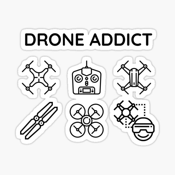 Item preview, Drone addict designed and sold by sebmatton.