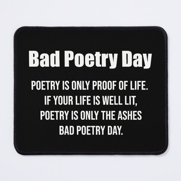 Item preview, Bad Poetry Day Classic T- Shirt designed and sold by artetotal.