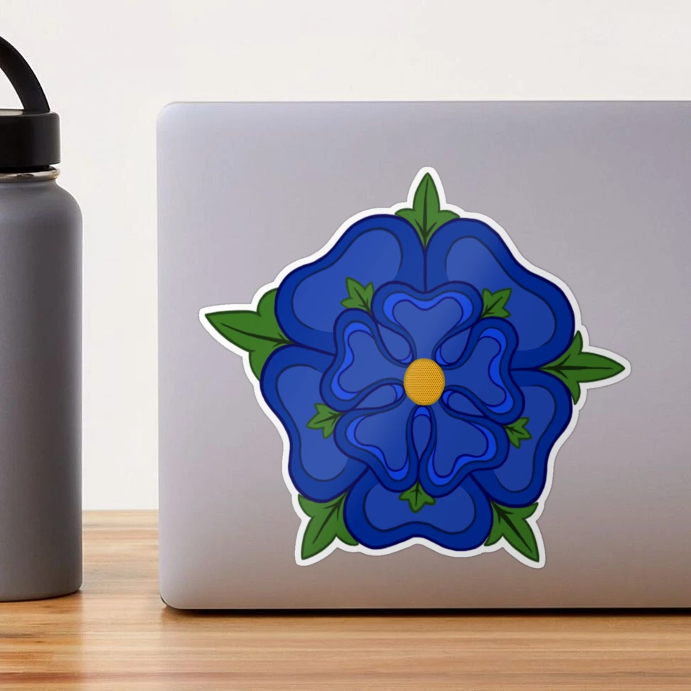 Pet Transparent Blue Flower Vinyl Stickers Decals Bulk - Temu