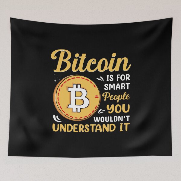 Item preview, Bitcoin is for Smart People designed and sold by jothi-designers.