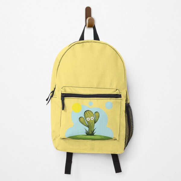 Item preview, Cactus man standing alone in desert with smile at day time designed and sold by Muditha88.