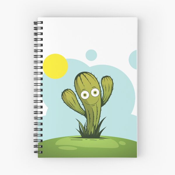 Item preview, Cactus man standing alone in desert with smile at day time designed and sold by Muditha88.