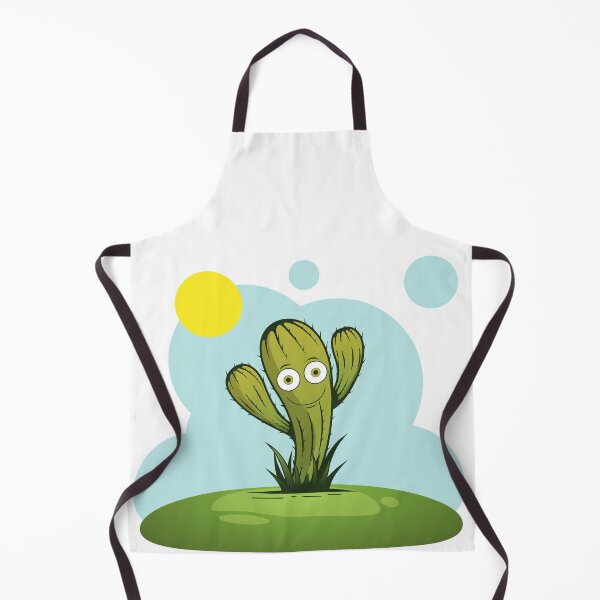Item preview, Cactus man standing alone in desert with smile at day time designed and sold by Muditha88.