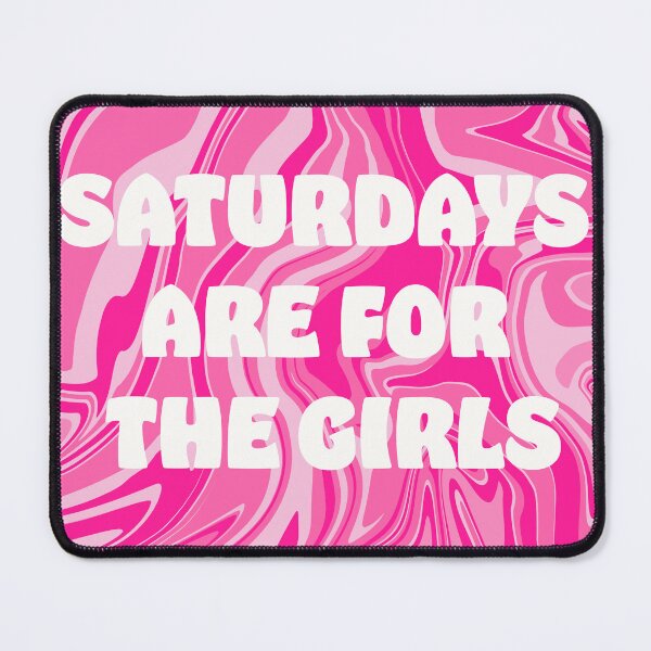 Item preview, saturdays are for the girls trippy Danish Pastel, Preppy Art, preppy Blue, Preppy Dorm, Preppy Dorm Room, designed and sold by mariahmoniquedesign.