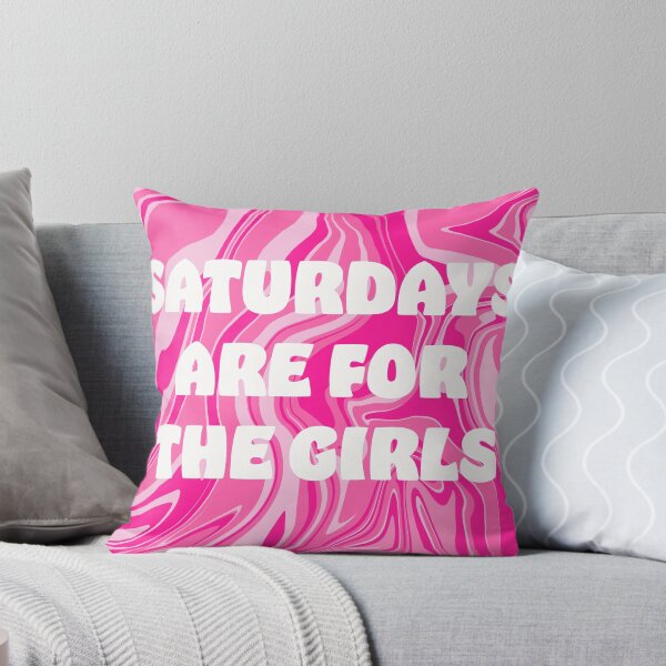Item preview, saturdays are for the girls trippy Danish Pastel, Preppy Art, preppy Blue, Preppy Dorm, Preppy Dorm Room, designed and sold by mariahmoniquedesign.