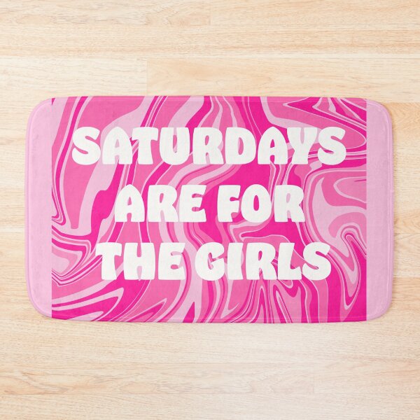 Item preview, saturdays are for the girls trippy Danish Pastel, Preppy Art, preppy Blue, Preppy Dorm, Preppy Dorm Room, designed and sold by mariahmoniquedesign.