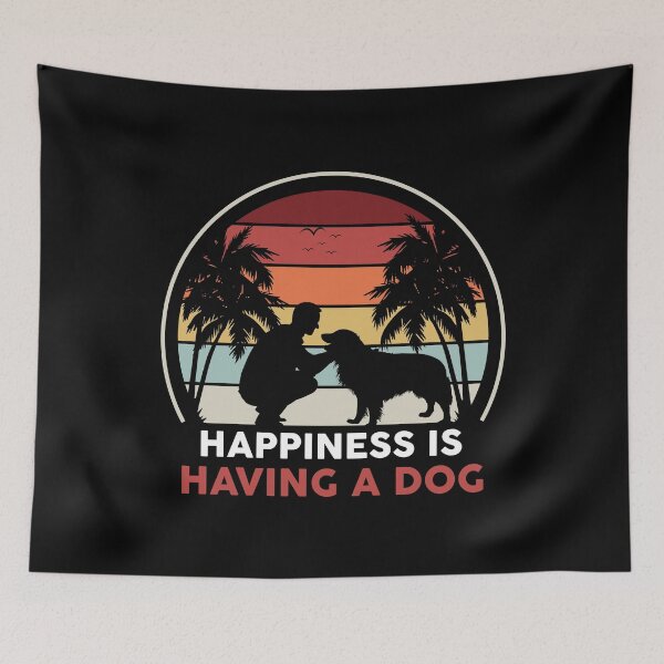 Item preview, Happiness is Having a Dog designed and sold by jothi-designers.