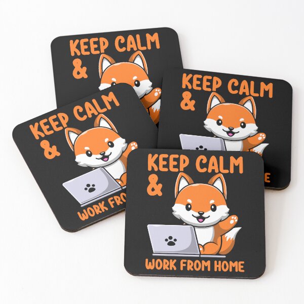 Item preview, Keep Calm And Work From Home designed and sold by jothi-designers.