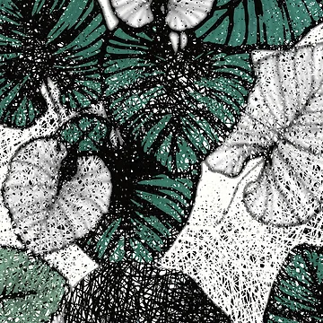 Artwork thumbnail, Botanical Abstract Pattern by MarcSabuncu