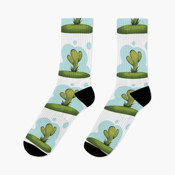 Item preview, Cactus man standing alone in desert designed and sold by Muditha88.