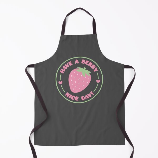 Item preview, Have A Berry Nice Day, Strawberry Positive Pun designed and sold by rustydoodle.
