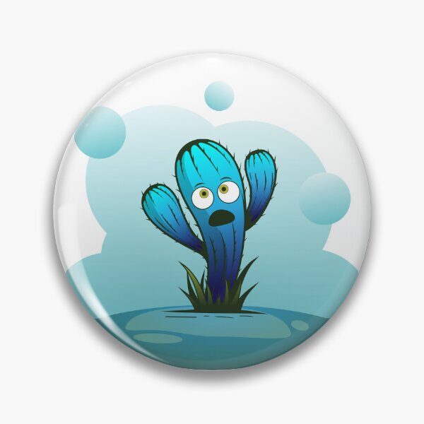 Item preview, afraid face Cactus man standing alone in desert with dark background designed and sold by Muditha88.