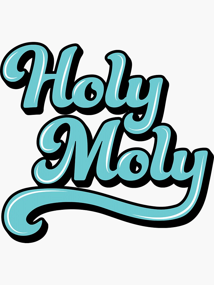 holay molay holy moly emoji | Sticker