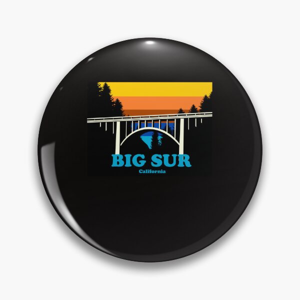 Item preview, Big Sur California Bixby Bridge Sticker designed and sold by MichalwSatterf.