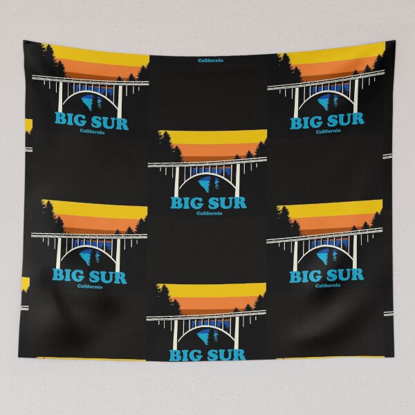 Item preview, Big Sur California Bixby Bridge Sticker designed and sold by MichalwSatterf.