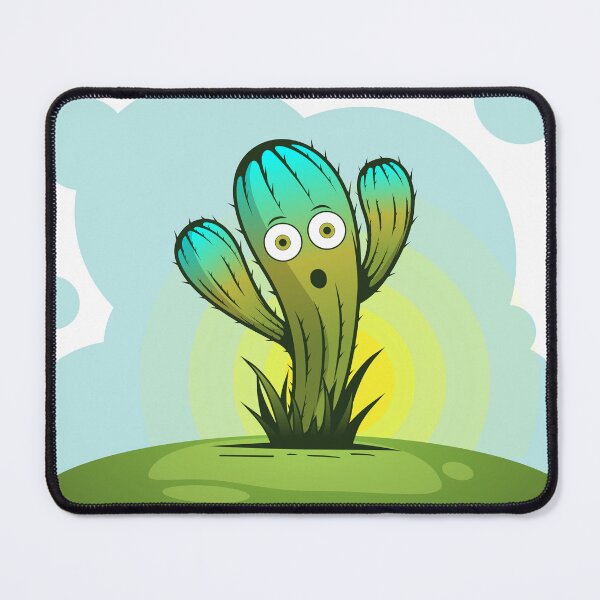 Item preview, amazed isolated dancing cactus on desert in the sunrise designed and sold by Muditha88.
