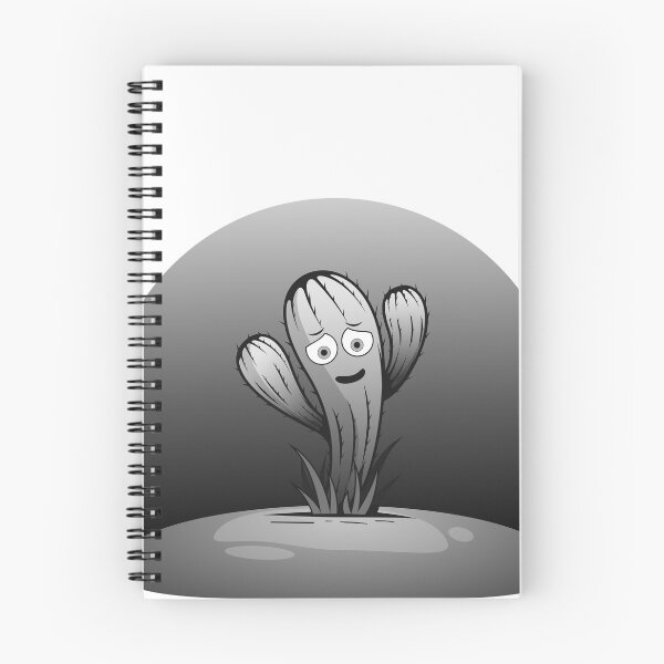 Item preview, upset isolated waving cactus on desert in the dark background designed and sold by Muditha88.