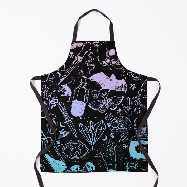 Item preview, Pastel goth witchy pattern designed and sold by BlkBearyDesigns.