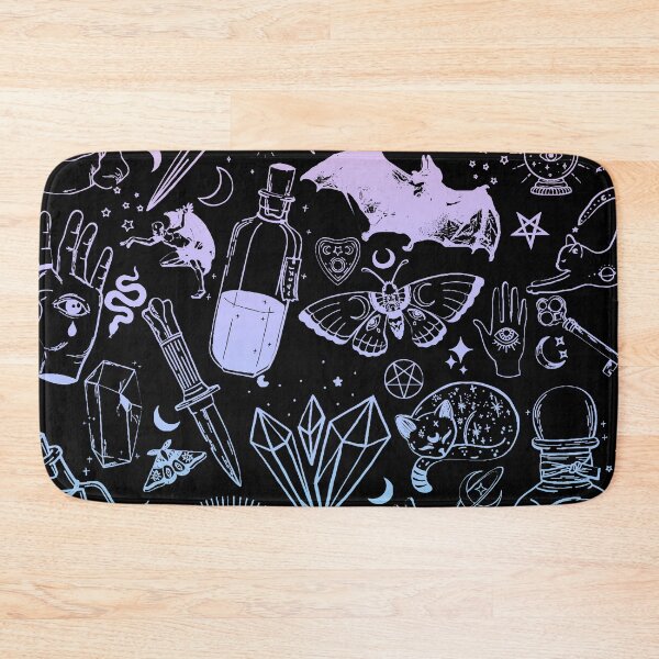 Item preview, Pastel goth witchy pattern designed and sold by BlkBearyDesigns.