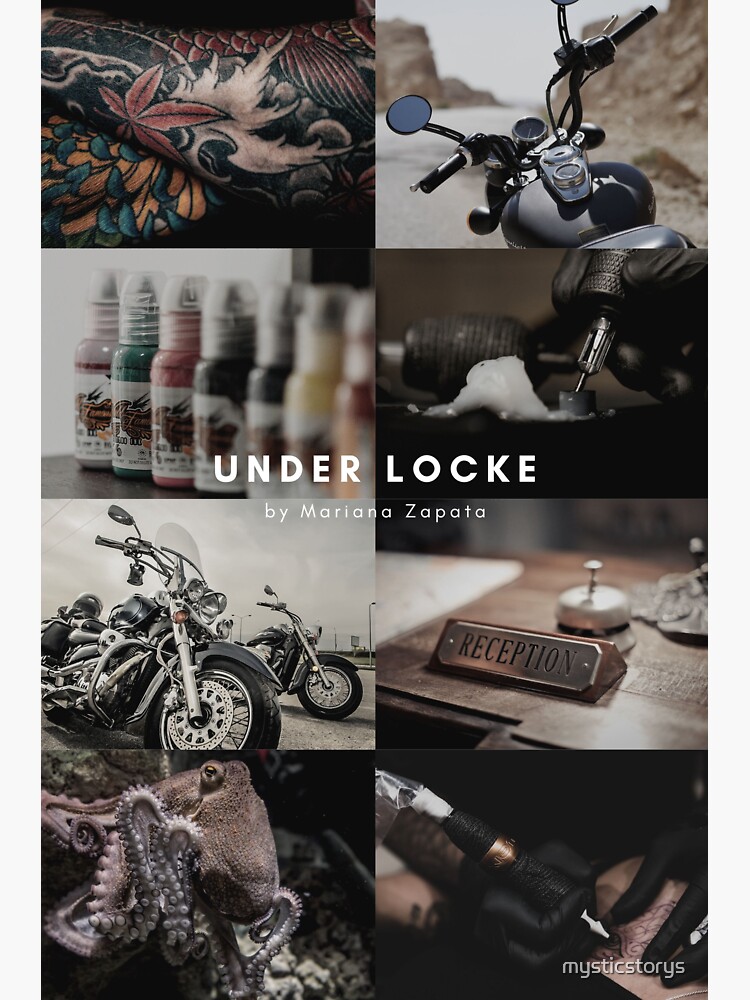 "Under Locke" Sticker for Sale by mysticstorys Redbubble