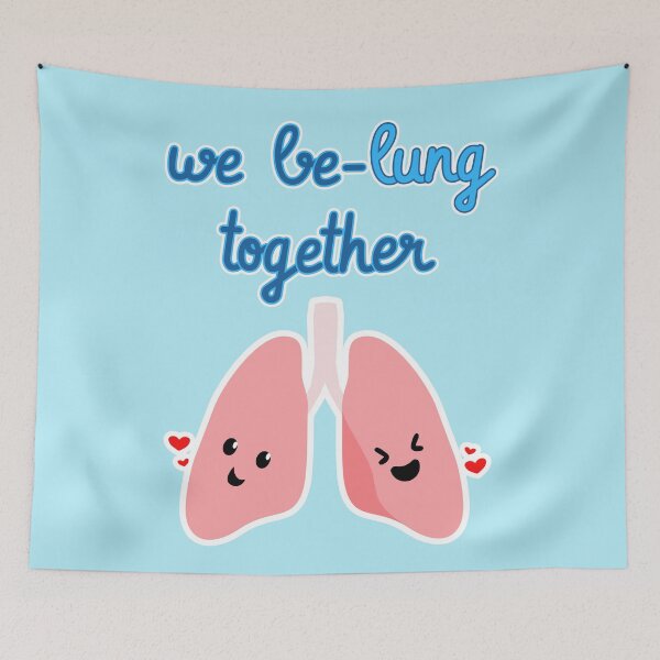Item preview, We Be-Lung Together designed and sold by Artsy-Chemist.