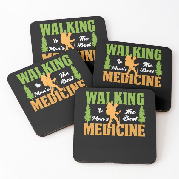 Item preview, Walking is the man's Best Medicine designed and sold by jothi-designers.