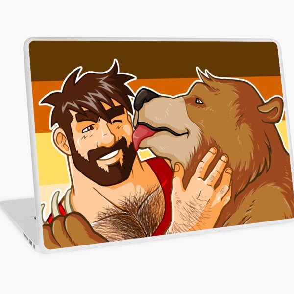 BEAR KISS - BEAR PRIDE Laptop Skin