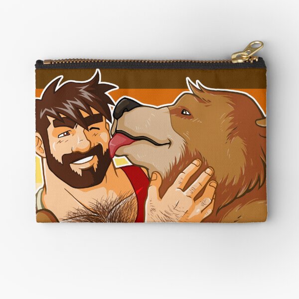 BEAR KISS - BEAR PRIDE Zipper Pouch