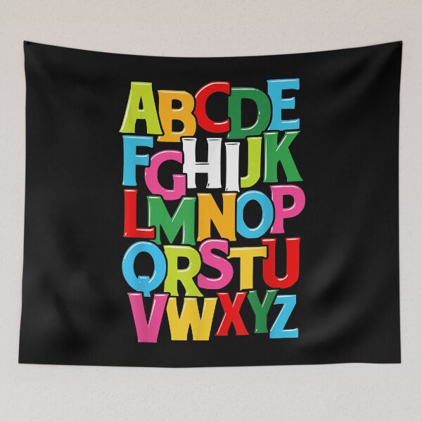 Item preview, Back to School Hi Alphabet Letters Teacher Women Boys Girls designed and sold by LisaVerbeeck.