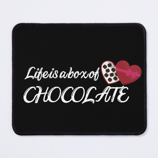Item preview,  Life is a box of chocolate -funny and lovely colorful  designed and sold by Happiness-pills.