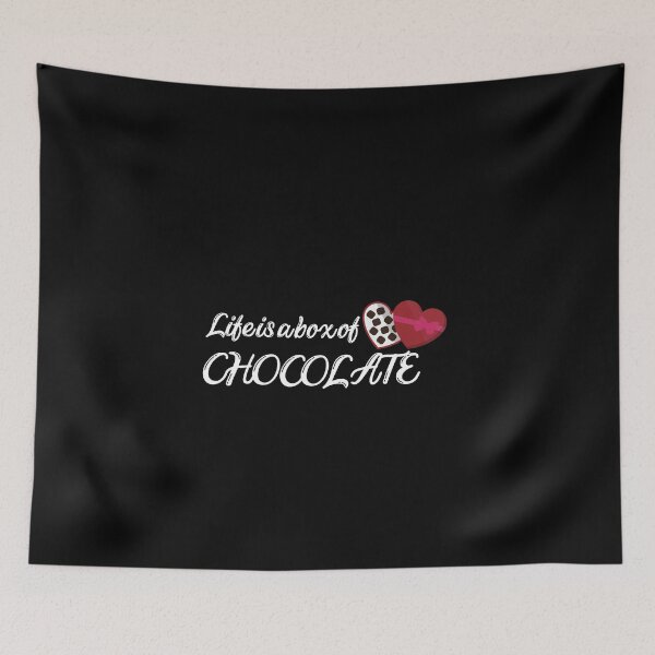 Item preview,  Life is a box of chocolate -funny and lovely colorful  designed and sold by Happiness-pills.