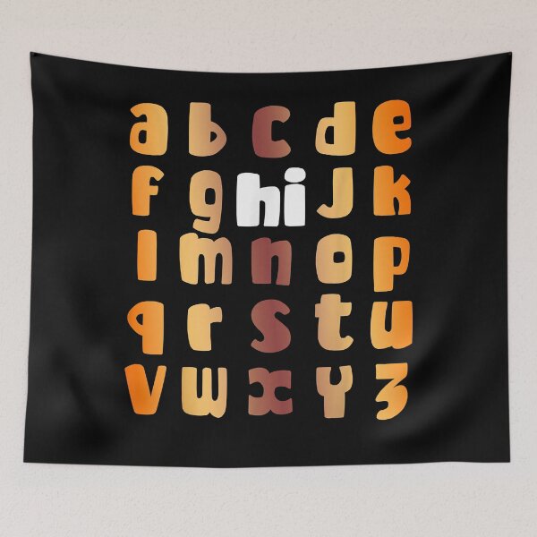 Item preview, Funny Pre K Kindergarten Hi Alphabet Back To School Teachers (2) designed and sold by LisaVerbeeck.