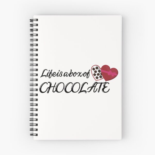 Item preview,  Life is a box of chocolate -funny and lovely colorful  designed and sold by Happiness-pills.