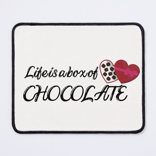 Item preview,  Life is a box of chocolate -funny and lovely colorful  designed and sold by Happiness-pills.