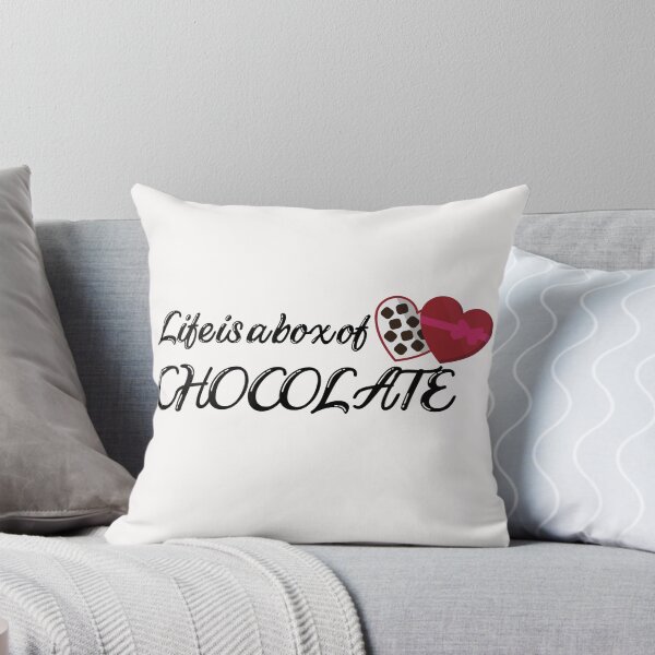 Item preview,  Life is a box of chocolate -funny and lovely colorful  designed and sold by Happiness-pills.