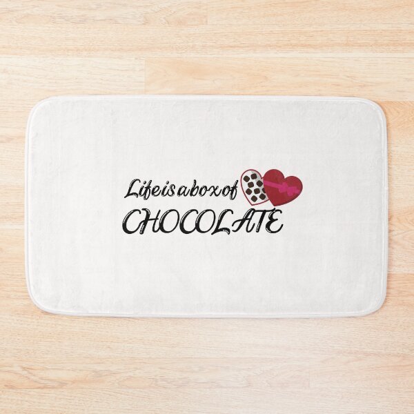 Item preview,  Life is a box of chocolate -funny and lovely colorful  designed and sold by Happiness-pills.