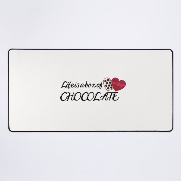 Item preview,  Life is a box of chocolate -funny and lovely colorful  designed and sold by Happiness-pills.