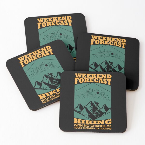 Item preview, Weekend Forecast Hiking With No Chance Of House Cleaning designed and sold by jothi-designers.