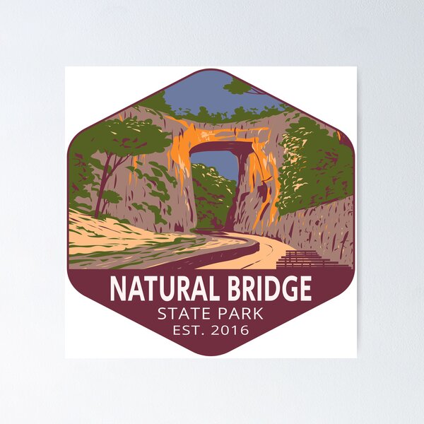 Item preview, Natural Bridge State Park Virginia designed and sold by Home-Spirit.