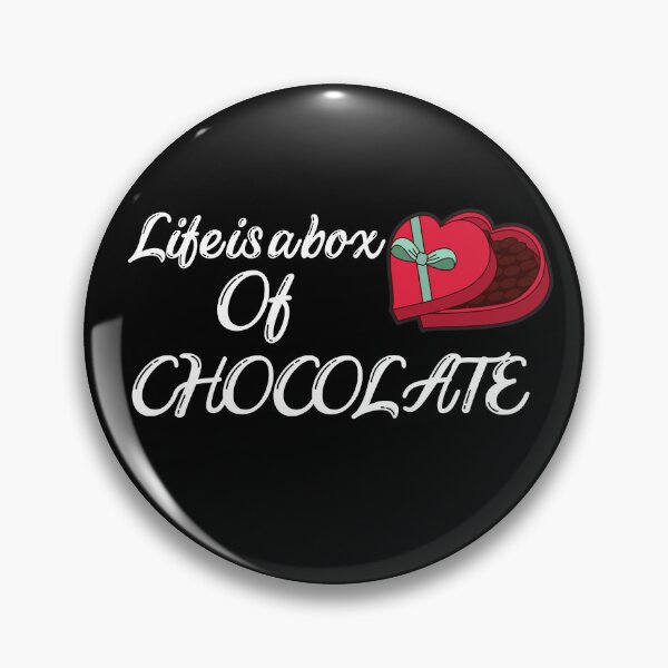 Item preview,  Life is a box of chocolate -funny and lovely colorful  designed and sold by Happiness-pills.