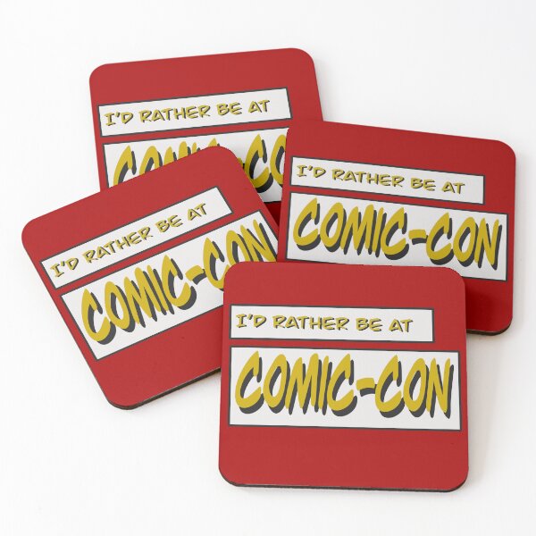 Item preview, I’d rather be at Comic-Con  designed and sold by A-Little-Nerdy.