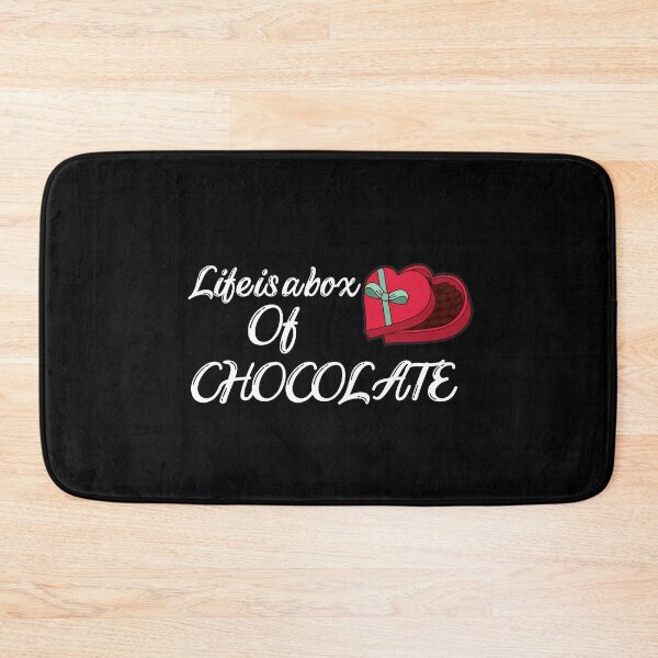 Item preview,  Life is a box of chocolate -funny and lovely colorful  designed and sold by Happiness-pills.